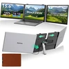 Image de Blackview DCM8 Pro : Moniteur Portable Double Écran USB-C 15,3" FHD, Protection Oculaire, Ultra-Mince 4,5 mm, pour PC/Smartphone/Console de Jeu