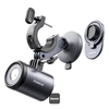 Image de Baseus PrimeTrip support de téléphone 2-en-1 pour vélo avec lumière de vélo - Magnétique - Universel - Cosmic Black