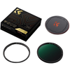 Image de K&F Concept Filtre Black Mist 1/4 + bague + bouchon 82mm