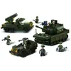 Image de Sluban - M38-B6800 - Jeu de Construction 6 ans to 99 ans- Army set - Char + Lance Roquettes + Jeep
