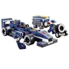 Image de Sluban Formula 1 - M38-B0351 - F1 Racing - Voiture Bleue + Mécanicien