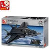 Image de Sluban- M38-B0510 - Avion de Combat Lightning II, Noir, Petit