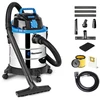 Image de [Offres d'été] Vacmaster VQ1220SC 1250 W 20 L Aspirateur eau et poussière, fonction souffleur, aspirateur professionnel industriel puissant avec et sans sac, haute puissance / silencieux / faible bruit / à sec / déshumidificateur / maison et commercial / rentable / économique / puissant / maison / ménager / cuisine / salon / nettoyage de tapis / nettoyage de poils d'animaux