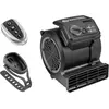 Image de Vacmaster Air Mover 3 vitesses Télécommande Ventilateur De Gym Au Sol Ventilateur De Vélo Silencieux, Sèche Tapis, Cool, Noir