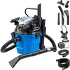 Image de Vacmaster Aspirateur Eau et Poussière Puissant Aspirateur Chantier sans Sac pour Maison Cuisine Tapis Voiture Jardin Feuilles VWM1518R 1500W 18L