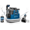 Image de Vacmaster SCB0501 Aspirateur nettoyeur de tapis pour canapé, tapis, tissus d'ameublement, voiture | Aspirateur aspiration puissante eau de lavage décontamination | 500 W, bleu, silencieux / faible bruit / déshumidificateur / maison et commercial / économique, maison / foyer / cuisine / salon / nettoyage de tapis / nettoyage de poils d'animaux