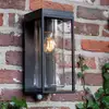 Image de Lutec Flair solaire Applique murale E27 avec détecteur de mouvements, 6988804012,