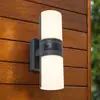 Image de Lutec Cyra Applique murale LED avec détecteur de mouvements, 5198102118,