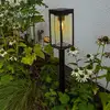 Image de Lutec Flair Potelet E27 1 source lumineuse avec panneau solaire, 6988802012,