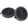 Image de COMFEE' KWH-CF04 Filtre à Charbon Actif de Rechange pour COMFEE' Hottes Aspirantes (Lot de 2), Noir