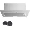 Image de Comfee' CH60A17EM400SS-EU Hotte aspirante 60 cm - 400 m³/h, Classe A++, Modes évacuation/recyclage, 3 vitesses, Filtre inclus, Argent