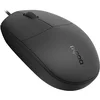 Image de Rapoo Souris optique filaire "N100" (filaire, souris d'ordinateur, design, avec boutons et molette de défilement) Noir