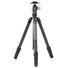 Image de Leofoto - RF-284CT+ Tête à rotule XB-32 - Trépied en Carbone pour appareils Photo - Tête à rotule Incluse - Capacité de Charge de 15 kg - Pieds Extensibles - Hauteur: 20 cm - 166 cm