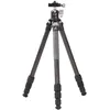 Image de Leofoto - Ranger - Trépied en Carbone pour appareils Photo - Tête à rotule Incluse - Capacité de Charge de 6kg - Pieds Extensibles - Hauteur: 5,7 cm - 109 cm - RF-224C+ Tête à rotule LH-25