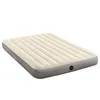 Image de Intex 64103 Unisexe Queen Dura-Beam Série Unique Haute Matelas Gonflable, Taupe/Gris, Le Roi de Californie & 69611 - Gonfleur À Pied 0.8 Litre