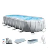 Image de Intex kit Piscine Prism Frame Ovale Tubulaire (l) 6,10 x (l) 3,05 x (h) 1,22m