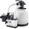Image de Intex combo filtre à sable 6m³/h + sterilisateur au sel qx2100 & Skimmer de Surface Deluxe pour autostable ou Tubulaire