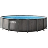 Image de INTEX Baltik Kit Piscine hors sol tubulaire - Ø 5,49 x 1,22 m - Ronde (Pompe de filtration,échelle, bâche inclus)