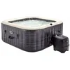 Image de Intex - 28450EX - Pure Spa Bulles Ardoise 4 Places, Gris Ardoise & Porte Verre Pure Spa