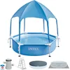 Image de Intex Piscine avec Cadre en métal de 1,83 m x 38 cm - Taille d'installation : 1,83 m x 38 cm (28209NP)