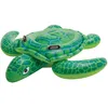 Image de Intex Lil' Sea Turtle Ride On 1.50m x 1.27m Swimming Pool Beach Toy #57524NP & 56263NP Sprinkle Donut Tube Toy, Nylon/A, 39'(99cm x 25cm)