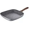 Image de San Ignacio Q3244 Poêle grill 28 x 28 cm en aluminium forgé, compatible avec induction, collection Daimiel de la marque