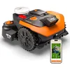 Image de WORX Vision Cloud 2WD Robot Tondeuse WR308E, sans Fil périphérique, jusqu'à 800 m² (évitement d'obstacles par IA, Navigation VSLAM + RTK Cloud, cartographie Auto, contrôle Via l'app, Cut-to-Zero)