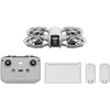 Image de Bundle Fly More DJI Neo, Mini Drone avec Caméra 4K UHD pour Adultes, Drone Suiveur qui Vole Seul de 135 g, Décollage du Creux de la Main, Suivi de Sujet, QuickShots, avec RC-N3 et 3 Batteries