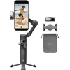 Image de DJI Osmo Mobile 7P pour iPhone, Stabilisateur Nacelle, Android, Suivi natif, Éclairage, Nacelle pour téléphone à 3 axes, Lancement rapide, Édition en un seul clic,Barre d’extension et trépied intégrés