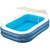 Image de Bestway Piscine familiale Gonflable Summer Bliss  avec Parasol 2,54 m x 1,78 m x 1,40 m