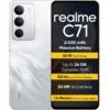 Image de Realme C71 Smartphone 6 Go + 128 Go, écran 6,67 pouces HD 120 Hz, batterie 6300 mAh, charge rapide 45 W - White Swan