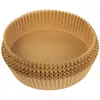 Image de MasterPRO Foodies - Papier de Cuisson pour friteuse - sans BPA - 100 pièces - Moules en Papier pour friteuse 16cm avec Panier 3-4,5L - Non Blanchi