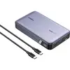 Image de UGREEN 25188 Powerbank (batterie supplémentaire) 20000 mAh Li-Ion USB-C®, USB gris