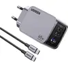Image de UGREEN Nexode Pro Chargeur USB 65 W 2x USB-C®, 1x USB-A PPS, Power Delivery 3.0, Quick Charge 4.0 gris intérieure GaN