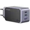 Image de UGREEN Nexode S Adaptateur de charge 65 W USB-C® femelle, USB-C® femelle, USB-A femelle Fast Charge gris intérieure GaN