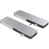 Image de HYPER Hype Hub SOLO 7 en 1 pour tout appareil USB-C - Argenté