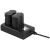 Image de K&F Concept Kit 2 batteries NP-W235 avec chargeur duo Nouveauté