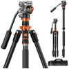 Image de K&F Concept K234A7 + FH-03 Trépied vidéo Alu