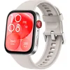 Image de Huawei Watch FIT 3, Écran AMOLED 1,82", Design Ultra-Fin, Gestion Polyvalente de la Forme Physique, Gestion complète de la santé, Compatible avec iOS et Android, Blanc + Freebuds SE 2 White
