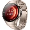 Image de HUAWEI WATCH 5 42mm Sable doré / Bracelet Titane / X-TAP / Appels eSIM / GPS / ECG / Bluetooth 5.2 / Montre connectée / Fonctionne avec iOS et Android