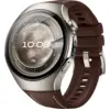Image de HUAWEI WATCH 5 46mm Marron / Bracelet Composite / Titane de qualité aérospatiale / X-TAP / Appels eSIM / GPS / ECG / Bluetooth 5.2 / Montre connectée / Fonctionne avec iOS et Android