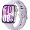 Image de HUAWEI WATCH FIT 4 / Violet / Bracelet Fluoroélastomère / GPS / Bluetooth 5.2 / Montre connectée / Fonctionne avec iOS et Android
