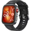 Image de HUAWEI WATCH FIT 4 Pro / Noir / Bracelet Fluoroélastomère / Titane et verre saphir / GPS / ECG / Bluetooth 5.2 / Montre connectée / Fonctionne avec iOS et Android