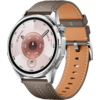 Image de HUAWEI WATCH GT 6 46mm / Bracelet en cuir composite gris / Autonomie jusqu'à 21 jours / Suivi GPS précis / Montre connectée / Fonctionne avec iOS et Android