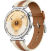 Image de HUAWEI WATCH GT 6 41mm / Bracelet en cuir composite marron / Autonomie jusqu'à 14 jours / Suivi GPS précis / Montre connectée / Fonctionne avec iOS et Android