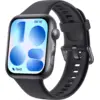 Image de HUAWEI WATCH FIT 5 / Noir / Bracelet Fluoroélastomère / GPS / Jusqu'à 10 jours d'autonomie / Montre connectée / Fonctionne avec iOS et Android