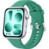 Image de HUAWEI WATCH FIT 5 / Vert / Bracelet Fluoroélastomère / GPS / Jusqu'à 10 jours d'autonomie / Montre connectée / Fonctionne avec iOS et Android