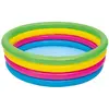 Image de Bestway 51117 Piscine Pataugeoire Gonflable Ronde Arc en Ciel 4 Boudins 157 X 46 cm