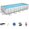 Image de Power Steel  21' x 9' x 52" Rectangular Pool Set