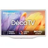 Image de Hisense 32S5Q Smart TV QLED 32" (80 cm) Full HD | Dolby Atmos | Pied Central | Finition Blanc Morandi | VIDAA U9